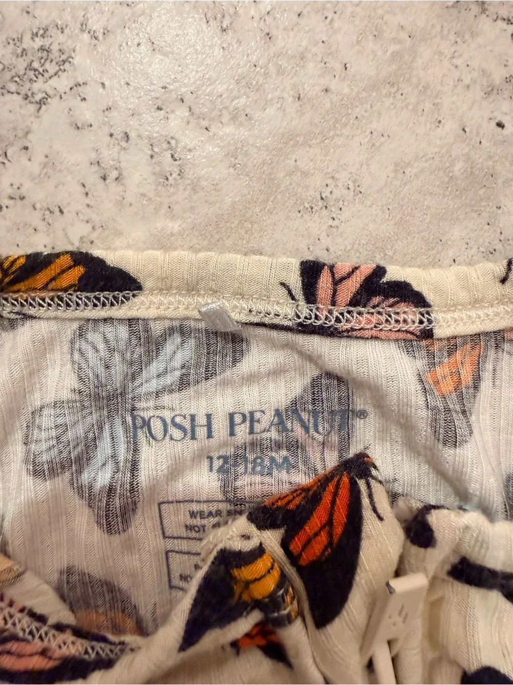 Posh Peanut Larisa butterfly-print convertible one-piece